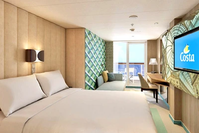 Croisière sur le Costa Smeralda : France, Espagne, Canaries, Namibia, Afrique du Sud, Maurice, Oman, Emirats Arabes Unis 