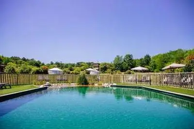 Camping Domaine Ecotelia (Le Nizan à 15 km)