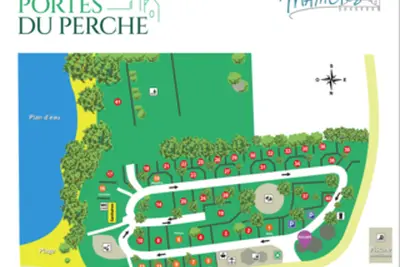 Camping Les Portes du Perche (Mamers à 15 km)