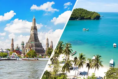 Combiné Immersion Authentique et Plage : Bangkok, Khanom et Koh Samui en Hôtels 4*