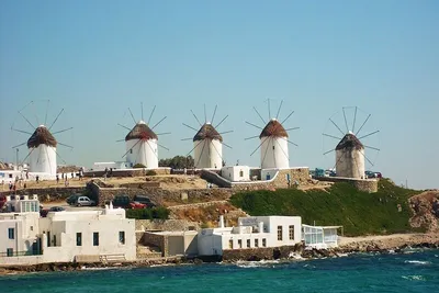 Combiné Mykonos Paros Naxos Santorin via Mykonos / Santorin