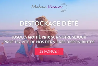 Déstockage d'été Madame Vacances jusqu'à -65%