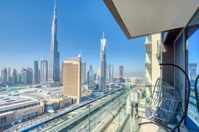 Image de Spectacular Burj and Fountain Views |Private Balcony