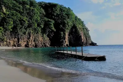 Image de Homerez - Maison, vue mer, Deshaies.