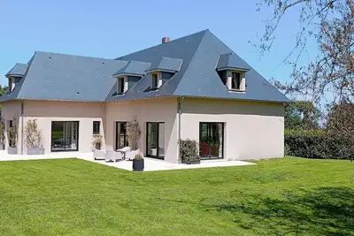 Image de Grande maison, 5 minutes centre Honfleur, vue Pont de Normandie.