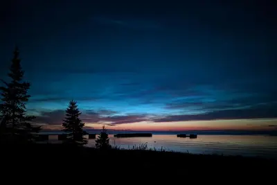 Image de Beachfront Lodge on Bois Blanc Island, Mi. Lake Huron