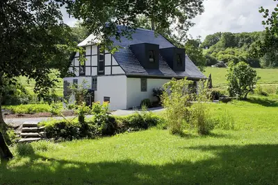 Image de Maison de vacances 'Michels Mühle - Wieder Land Sehen' avec terrasse privée, jardin privé et Wi-Fi