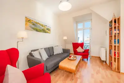 Image de Villa Frieda 10 - Dachgeschoss mit Meerblick und Zwei Balkonen