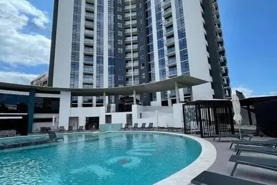 Image de Take in the beauty of the landscape from our beautiful apartment