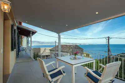 Image de Appartement de vacances Paleokastritsa pour 1 - 3 personnes - Maison jumelée