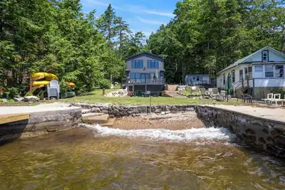 Image de New House on Big Sebago w/ Private beach & dock!