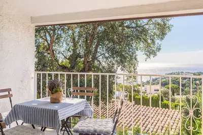 Image de Maison de vacances 'Yves' avec vue sur la mer, terrasse privée et Wi-Fi