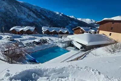 Image de Appartement \"Valmeinier 1800\" aux pieds des pistes et piscine chauffée