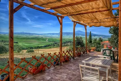 Image de Appartement \"Agriturismo Il Casato - Il Torchio\" avec vue sur la montagne, terrasse et Wi-Fi
