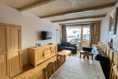 Image de 200m du centre station, 3ème étage, télévision, 55m², Tignes
