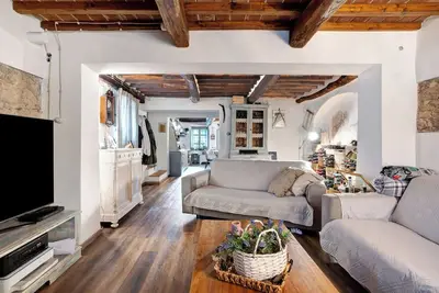 Image de Maison de vacances 'Casa Collicello Relax' avec vue montagne, piscine privée et Wi-Fi