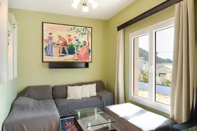 Image de Appartement dans un hôtel 'Anemi Leros 1' avec balcon, Wi-Fi et climatisation