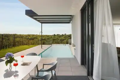 Image de Charmante maison à Bale avec piscine privée, utilisable à l'intérieur comme.