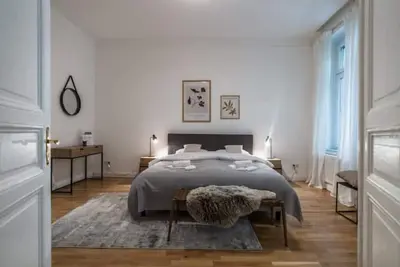 Image de Apartment in old building and modern style - kitchen - terrace - Wlan - central