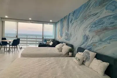 Image de Hermoso apartamento frente al mar Ocean Blue Love❤️