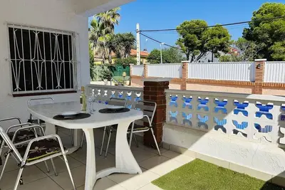 Saona Villas (Vn Marty) : Villa 6 personnes, piscine privée protégée, wifi