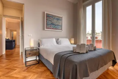 Image de Top view luxury apartment Piazza del Popolo