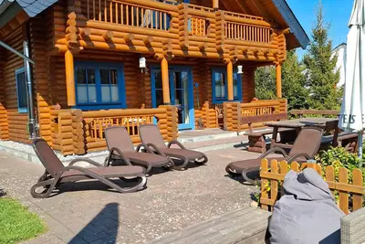 Image de Maison de vacances 'Mühlenblick' avec terrasse privée, jardin privé et Wi-Fi