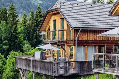 Image de Maison alpine avec vue de rêve et whirlpool