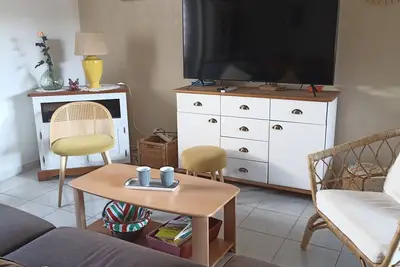 Apt 2 Pièces 60m2, cosy, tout confort, à 15 mn de la mer et de Montpellier