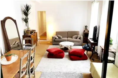 Image de Appartement spacieux, lumineux et calme. Deux chambres grands lits + canapé lit