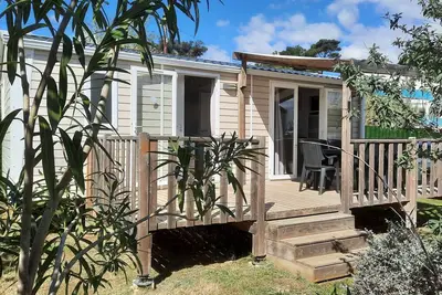 Image de Joli MobilHome climatisé, 4 pers. Camping****La FalaisePlage à 300m, piscine