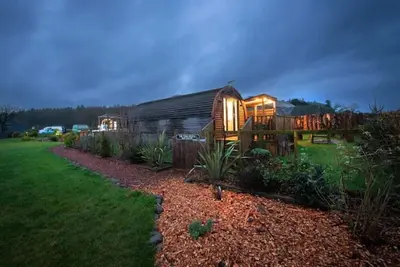 Image de The Galloway Steading-The Stag Hoose Family cabin with Hot Tub