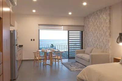 \"Enjoy a spectacular ocean view loft.