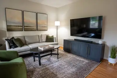 Available as 30 day minimum or short term. Has office, deck, and big back yard.