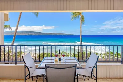 Image de Maui Resort Rentals: Kaanapali Alii 345 –  Luxuriously Remodeled 2br Oceanfront Gem, Year-Round Sunsets w/ Sweeping Pacific Ocean, Lanai, and Molokai Views!