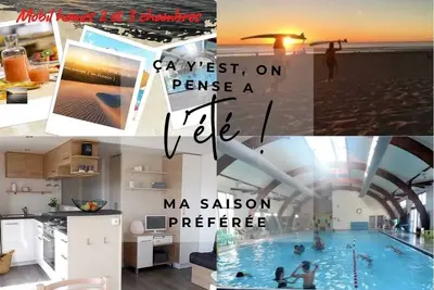 Image de Homerez - Bungalow confortable à Gastes avec piscine