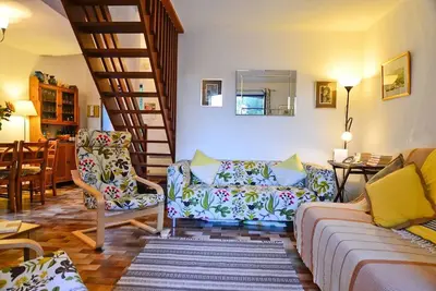 Image de Maison sur les hauteurs de Collioure, avec vue panoramique