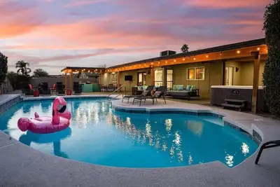 Above Average House - mini golf + cornhole + games