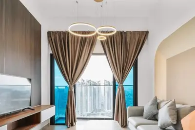 Image de Experience Modern Comfort: 2Bedroom/2Bathroom with Balcony [Nowhere]