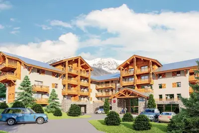 Image de Wifi, à 100m des pistes de ski, sauna, hammam, balcon, parking, télévision, casier à ski, 42m²