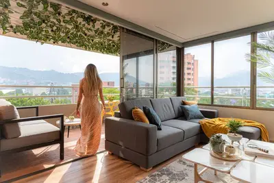 Image de A/C! 550Mb Luxury El Poblado 2 Terraces Views!