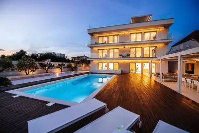 Image de Magical Zadar Villa | 6 Bedrooms | Villa Ocean Fantasy | Astounding Sea Views & Private Pool | Bibinje