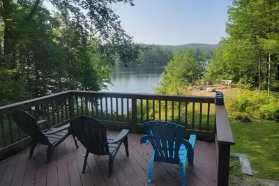 Lookout point on Lake Wicwas