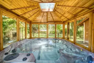 Image de Tampa fun filled home pool jacuzzi gameroom