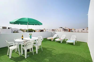 Image de Maison de vacances 'Campo Amor Bajo' avec vue sur la montagne, terrasse privée et Wi-Fi