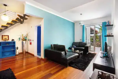 Image de Maison de vacances 'O Farol Do Funchal' avec vue sur la mer, terrasse privée et Wi-Fi