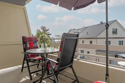 Ferienwohnung Ostseewind mit Balkon im Haus Belvedere in Grömitz