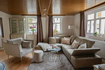 Image de Appartement de vacances pour 4 personnes env. 80 qmà Urspringen vor der Rhön, Franconie (Basse-Franconie)