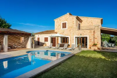 Maison de campagne \"Es Pinarons\" avec piscine privée, 4 terrasses privées et Wi-Fi