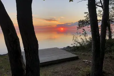 Image de Cozy Lake Huron A-Frame- Steps to the Shore: Your Northern Michigan Hideaway